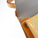 LOUIS VUITTON Monogram Vernis Spring street Hand Bag Gris M91029 LV Auth 151239-10