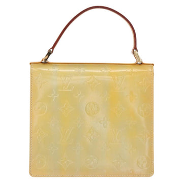 LOUIS VUITTON Monogram Vernis Spring street Hand Bag Gris M91029 LV Auth 151239 - 0