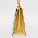 LOUIS VUITTON Monogram Vernis Spring street Hand Bag Gris M91029 LV Auth 151239-3