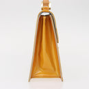 LOUIS VUITTON Monogram Vernis Spring street Hand Bag Gris M91029 LV Auth 151239-4