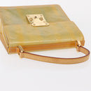 LOUIS VUITTON Monogram Vernis Spring street Hand Bag Gris M91029 LV Auth 151239-6