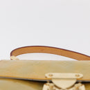 LOUIS VUITTON Monogram Vernis Spring street Hand Bag Gris M91029 LV Auth 151239-8