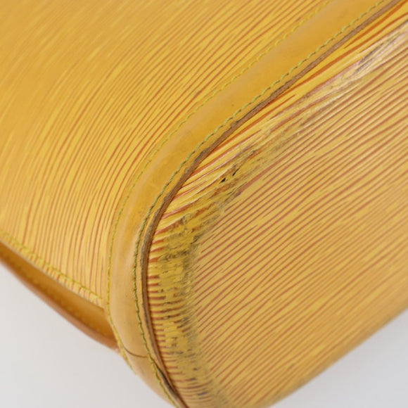 LOUIS VUITTON Epi Lussac Shoulder Bag Yellow M52289 LV Auth 151240