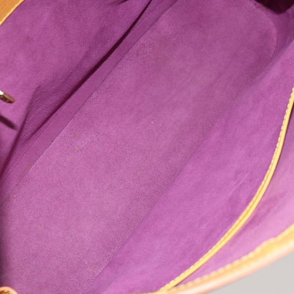 LOUIS VUITTON Epi Lussac Shoulder Bag Yellow M52289 LV Auth 151240