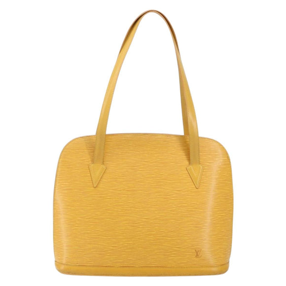 LOUIS VUITTON Epi Lussac Shoulder Bag Yellow M52289 LV Auth 151240