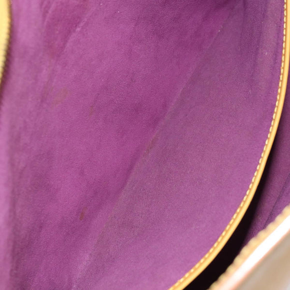 LOUIS VUITTON Epi Lussac Shoulder Bag Yellow M52289 LV Auth 151240