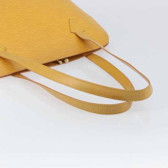 LOUIS VUITTON Epi Lussac Shoulder Bag Yellow M52289 LV Auth 151240