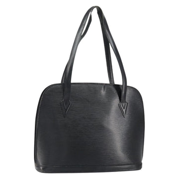 LOUIS VUITTON Epi Lussac Shoulder Bag Black M52282 LV Auth 151241