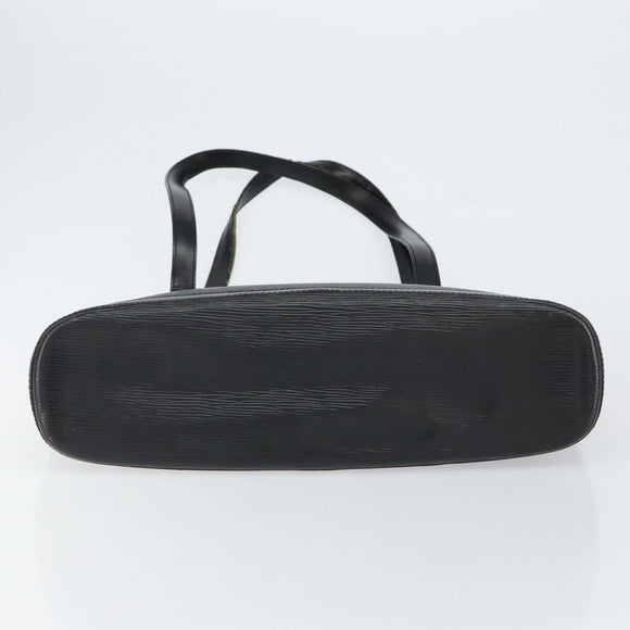 LOUIS VUITTON Epi Lussac Shoulder Bag Black M52282 LV Auth 151241