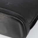 LOUIS VUITTON Epi Lussac Shoulder Bag Black M52282 LV Auth 151241-15