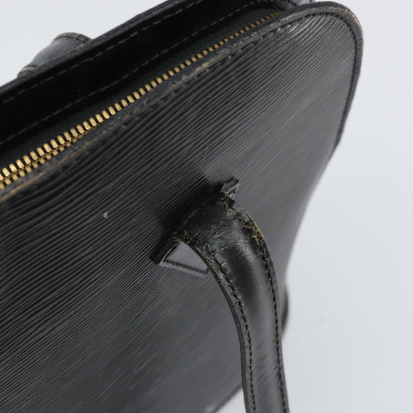 LOUIS VUITTON Epi Lussac Shoulder Bag Black M52282 LV Auth 151241