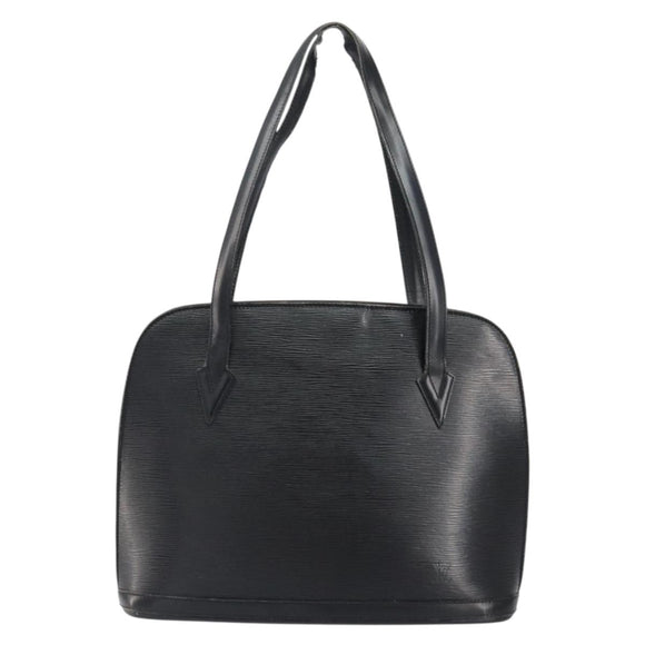 LOUIS VUITTON Epi Lussac Shoulder Bag Black M52282 LV Auth 151241
