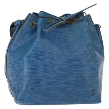 LOUIS VUITTON Epi Petit Noe Shoulder Bag Blue M44105 LV Auth 151242