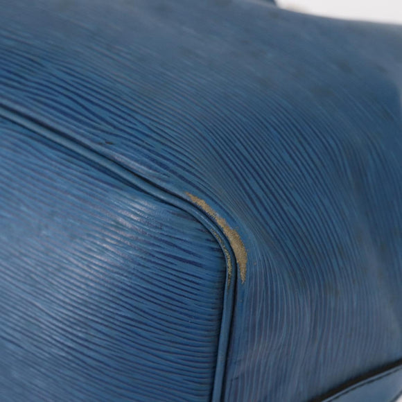 LOUIS VUITTON Epi Petit Noe Shoulder Bag Blue M44105 LV Auth 151242