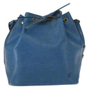 LOUIS VUITTON Epi Petit Noe Shoulder Bag Blue M44105 LV Auth 151242-13