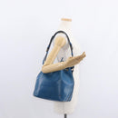 LOUIS VUITTON Epi Petit Noe Shoulder Bag Blue M44105 LV Auth 151242-22