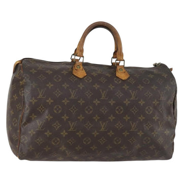 LOUIS VUITTON Monogram Speedy 40 Hand Bag M41522 LV Auth 151245