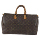 LOUIS VUITTON Monogram Speedy 40 Hand Bag M41522 LV Auth 151245-3