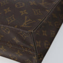 LOUIS VUITTON Monogram Sac Plat Hand Bag M51140 LV Auth 151249-12