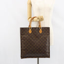 LOUIS VUITTON Monogram Sac Plat Hand Bag M51140 LV Auth 151249-21