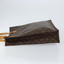 LOUIS VUITTON Monogram Sac Plat Hand Bag M51140 LV Auth 151249-5