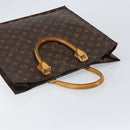 LOUIS VUITTON Monogram Sac Plat Hand Bag M51140 LV Auth 151249-6