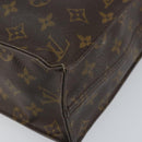 LOUIS VUITTON Monogram Sac Plat Hand Bag M51140 LV Auth 151250-14