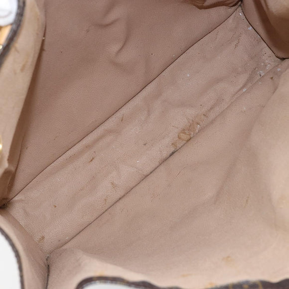 LOUIS VUITTON Monogram Sac Plat Hand Bag M51140 LV Auth 151250