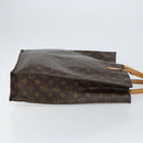 LOUIS VUITTON Monogram Sac Plat Hand Bag M51140 LV Auth 151250-3
