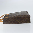 LOUIS VUITTON Monogram Sac Plat Hand Bag M51140 LV Auth 151250-4