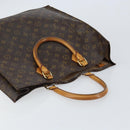 LOUIS VUITTON Monogram Sac Plat Hand Bag M51140 LV Auth 151250-6