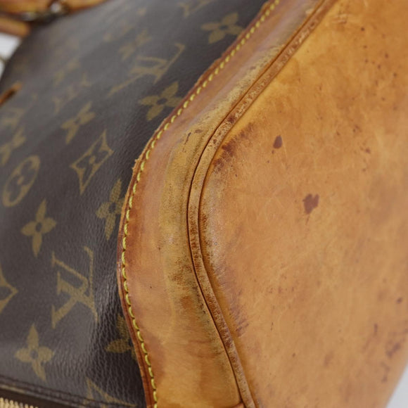 LOUIS VUITTON Monogram Alma Hand Bag M51130 LV Auth 151251