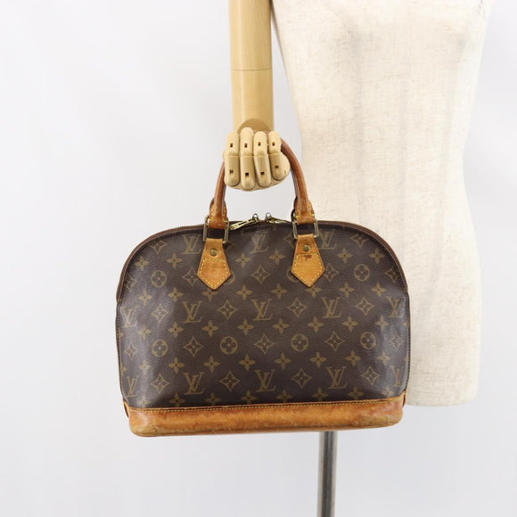 LOUIS VUITTON Monogram Alma Hand Bag M51130 LV Auth 151251