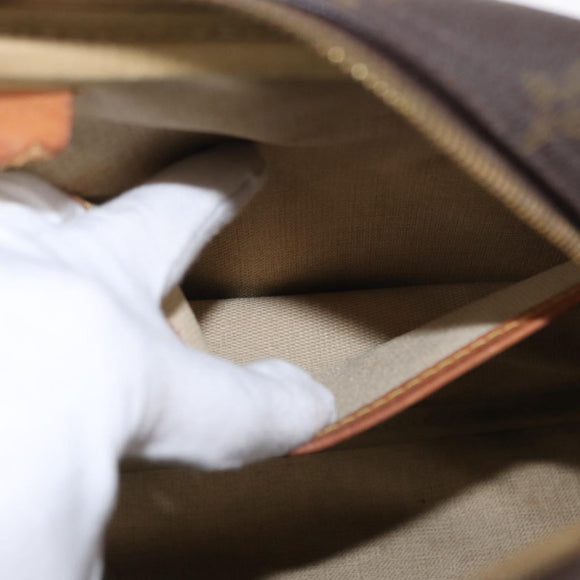 LOUIS VUITTON Monogram Deauville Hand Bag M47270 LV Auth 151252