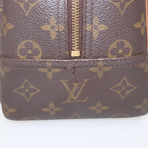 LOUIS VUITTON Monogram Deauville Hand Bag M47270 LV Auth 151252