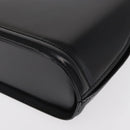 BALLY Shoulder Bag Leather Black Gold Auth 151255-17