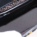 BALLY Shoulder Bag Leather Black Gold Auth 151255-10