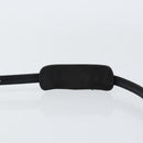 MCM Vicetos Logogram Hand Bag PVC 2way Black Gold Auth 151262-10