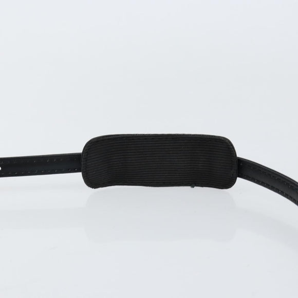 MCM Vicetos Logogram Hand Bag PVC 2way Black Gold Auth 151262