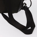 PRADA Backpack Nylon Khaki Silver Auth 151263-9