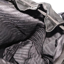 PRADA Backpack Nylon Khaki Silver Auth 151263-25