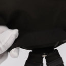 PRADA Backpack Nylon Khaki Silver Auth 151263-7