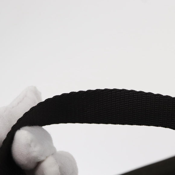 PRADA Backpack Nylon Khaki Silver Auth 151263