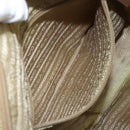 PRADA Shoulder Bag Nylon Beige Silver Auth 151265-24