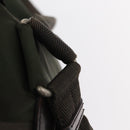 PRADA Backpack Nylon Khaki Silver Auth 151269-16