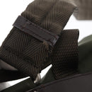 PRADA Backpack Nylon Khaki Silver Auth 151269-9