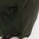 PRADA Backpack Nylon Khaki Silver Auth 151269-18