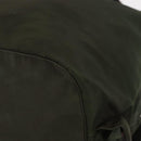 PRADA Backpack Nylon Khaki Silver Auth 151269-21