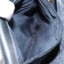 GUCCI GG Supreme Sherry Line Shoulder Bag Navy Gold 001 115 0914 Auth 151271-11