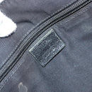 GUCCI GG Canvas Shoulder Bag Black Silver 146236 Auth 151273-19